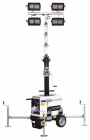 KGK - Lystårn TowerLoop Pro 01 LED 4x160W, 90000 lumen