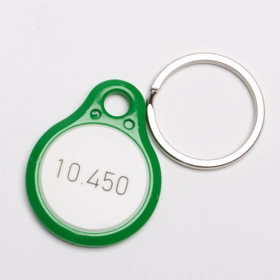  - Nøglebrik grøn MIFARE DESFire EV3 8K