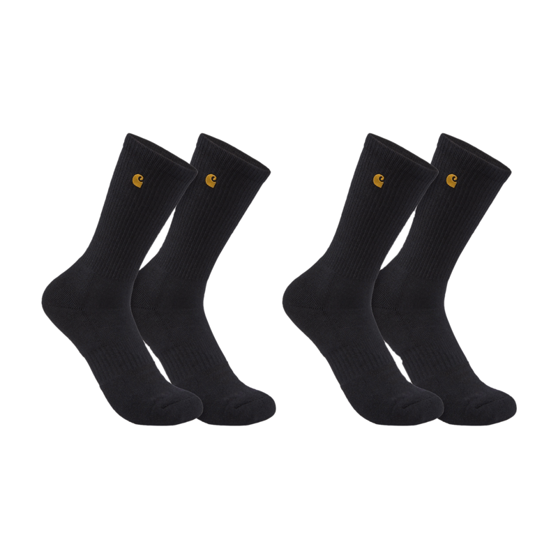 Strømper SC2252-M Black 2-pak, str. XL