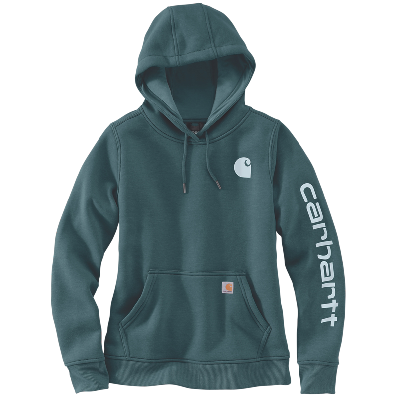 Hættesweatshirt Dame 102791 Greenstone, Str. S