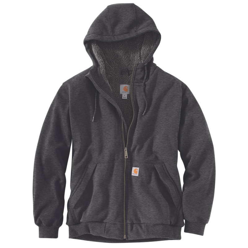 Hættesweatjakke 103308 Mørk grå, str. XL