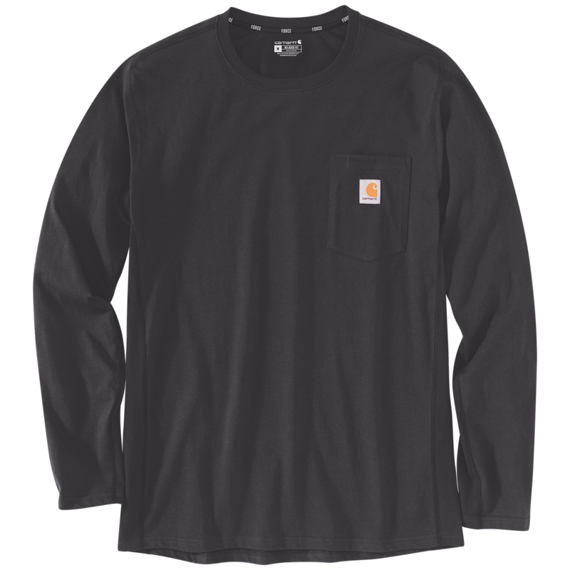 T-shirt L/Æ 106656 Black, str. XL