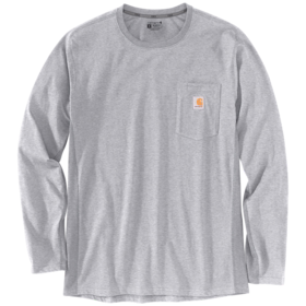 Carhartt - T-shirt L/Æ 106656 Grå
