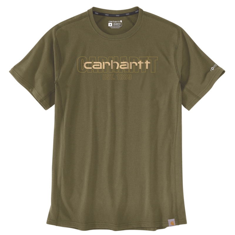 T-shirt 106653 Mørk grøn, str. XL