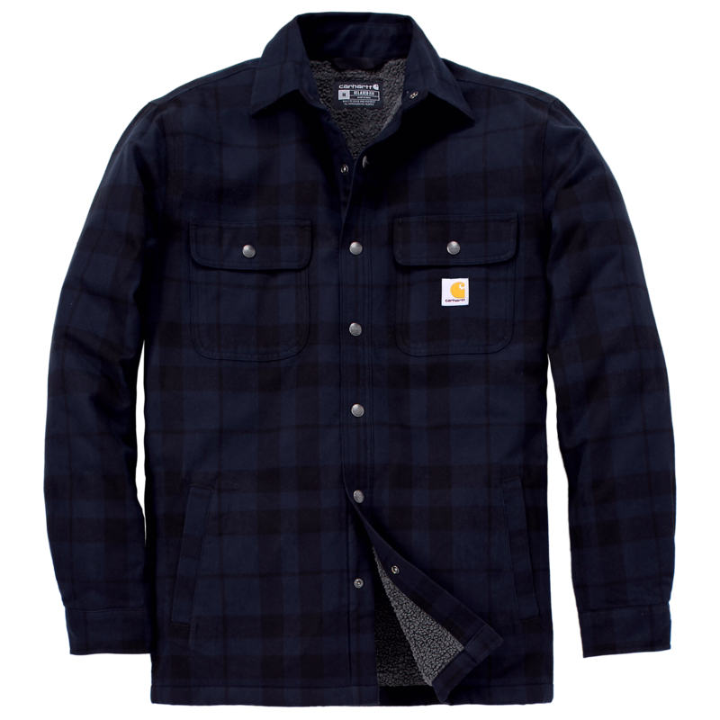 Skjorte 107017 Navy, str. 2XL