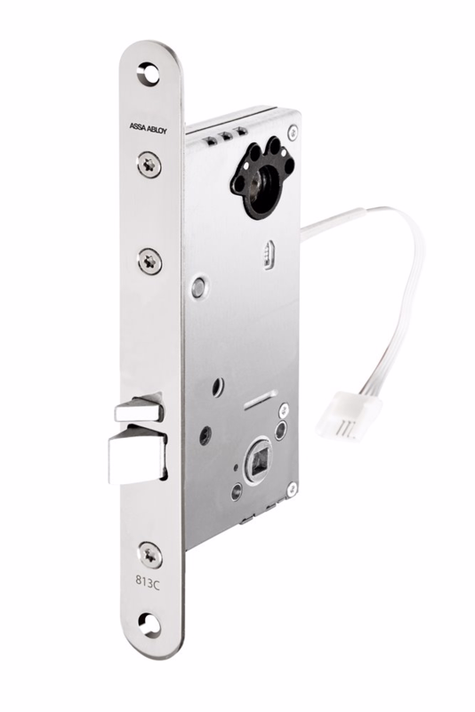 Hybridlås 813C komplet fallelås vendbar