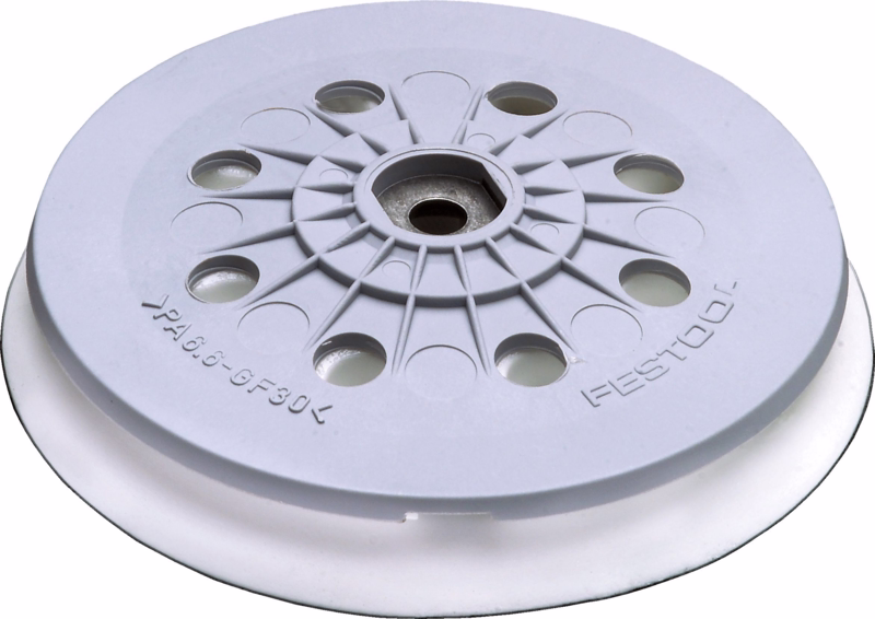 Bagskive blød Ø125 M8 ST-STF 125/8-M8-J SW t/exc