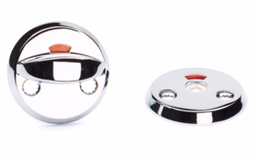 Habo - Toiletbesætning krom Torino Ø50x5mm cc27mm 38-42