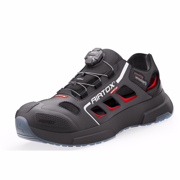 Sikkerhedssandal FS22 ATX Sort/rød, str. 43