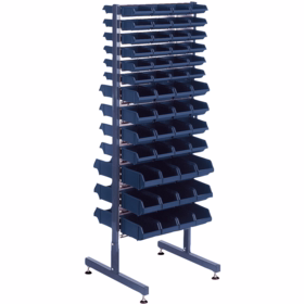 Raaco - Stativ m/lagerkasser 48 x 2-80, 32 x 3-160 & 24 x 4-280