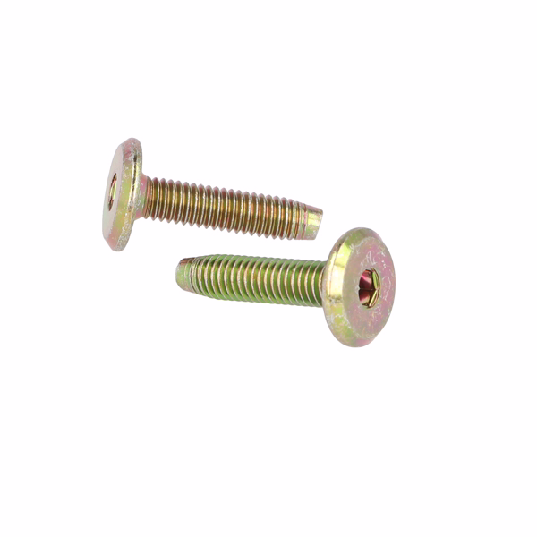 Samleskrue fzg flad M6x25mm, á 20 stk