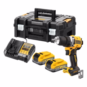 DeWALT - Bore-/skruemaskine 18V DCD800S2T, 2x3,5 Ah, TSTAK