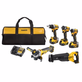 DeWALT - Maskinsæt 18V 5-Pak DCK509P3, 800/850/922, 3x5,0 Ah