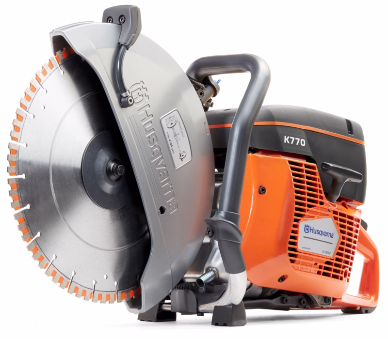 Kapsav K770 Ø350mm, Incl 3 stk. klinge til beton