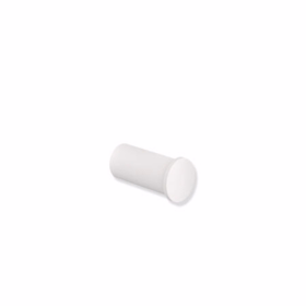 Hewi - Klædekrog enkelt 162 hvid mat 15x35 mm