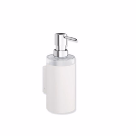 Hewi - Sæbedispenser/desinfektion m/holder hvid mat 71x180mm