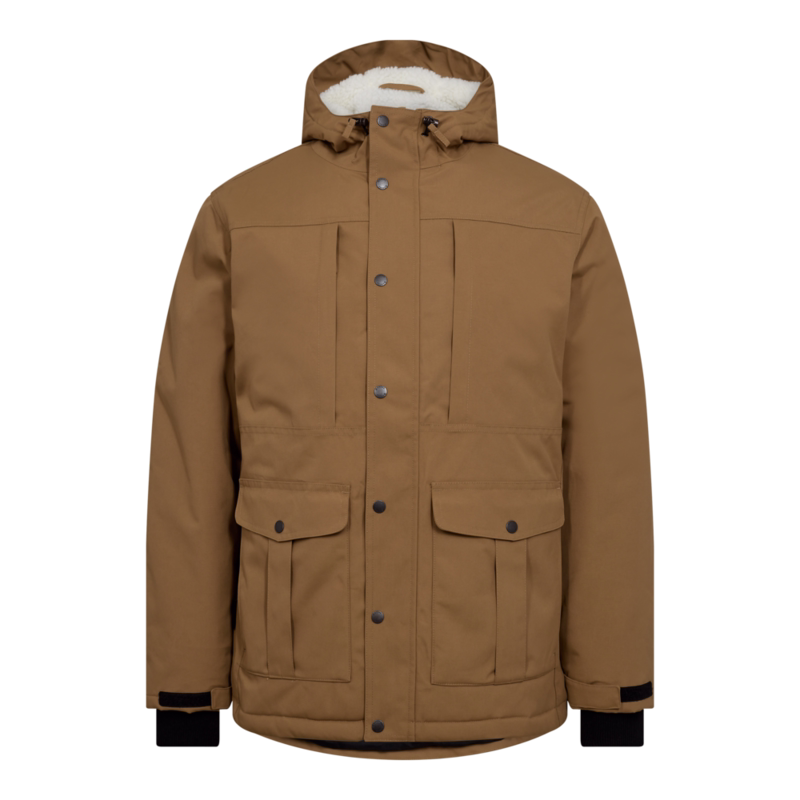 Vinterjakke 1115 Toffee brown, str. 4XL