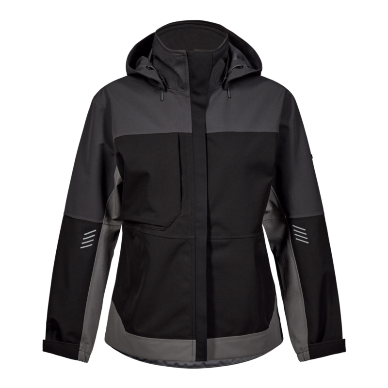 Skaljakke Dame 1135 Sort/antrazitgrå, str. L