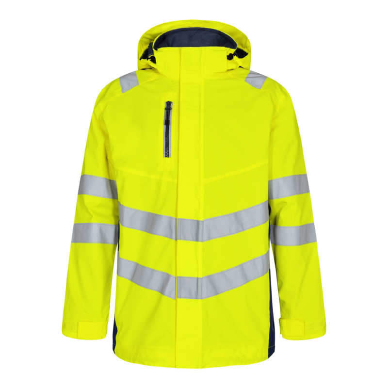 Skaljakke 1145 Hi-vis Gul/blue ink, str. S