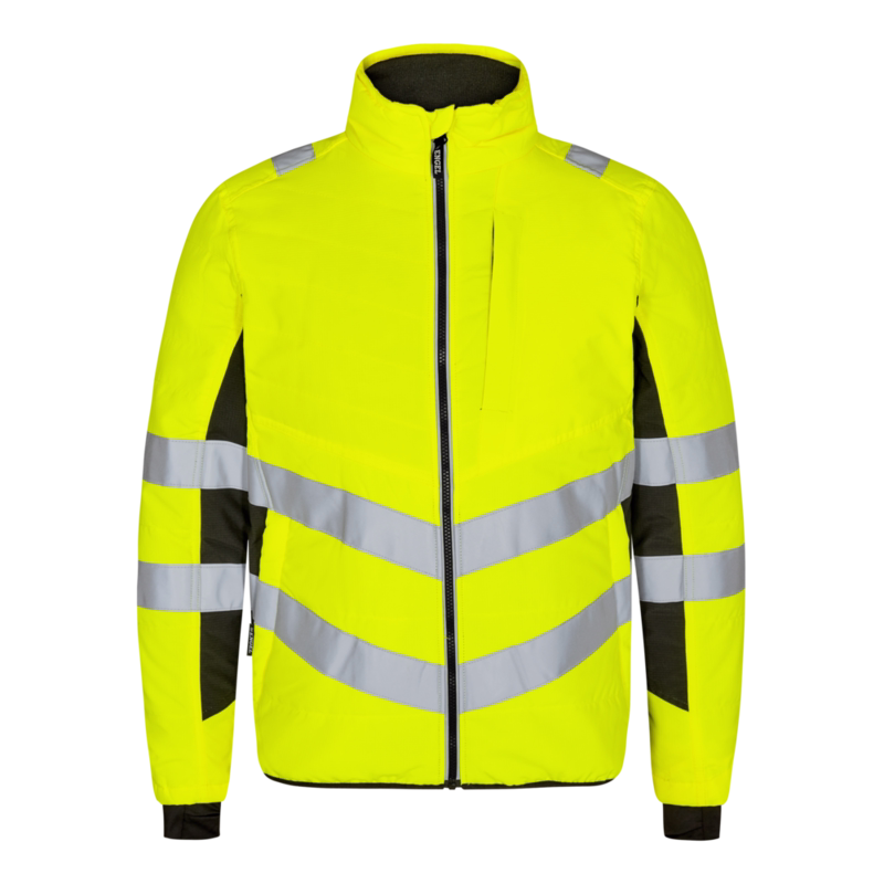 Jakke Quiltet 1159 Hi-vis Gul/sort, str. 5XL