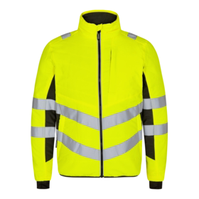 F. Engel - Jakke Quiltet 1159 Hi-vis Gul/sort