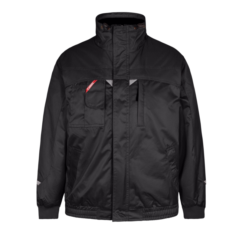 Pilotjakke 1170 Sort, str. XL