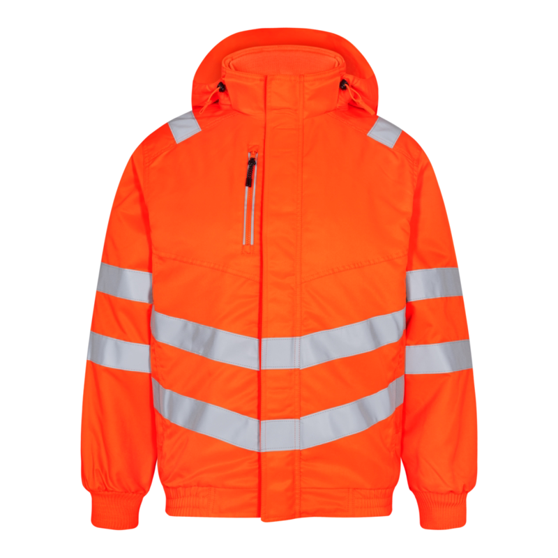 Pilotjakke 1247 Hi-vis Orange, str. 4XL