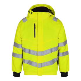 F. Engel - Pilotjakke 1247 Hi-vis Gul/sort
