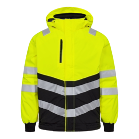 F. Engel - Pilotjakke 1248 Hi-vis Gul/sort