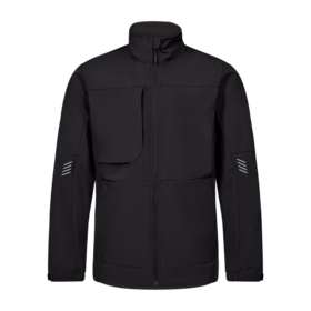 F. Engel - Softshelljakke 1327 Sort