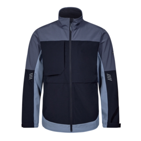 F. Engel - Softshelljakke 1327 Deep blue/dark sea