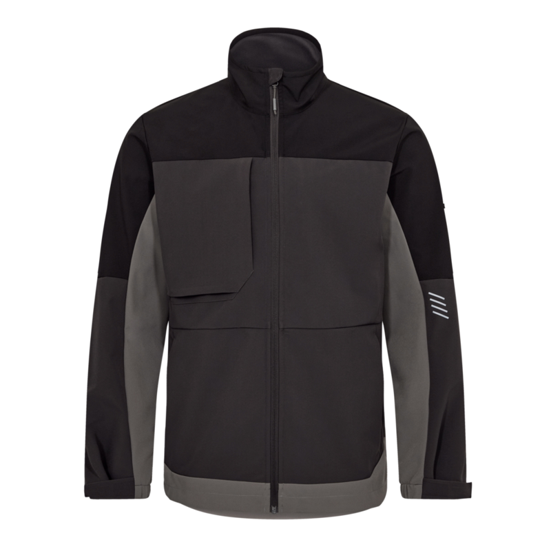Softshelljakke 1327 Antrazitgrå/sort, str. 2XL
