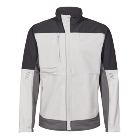 F. Engel - Arbejdsjakke 1337 Hvid/antrazitgrå