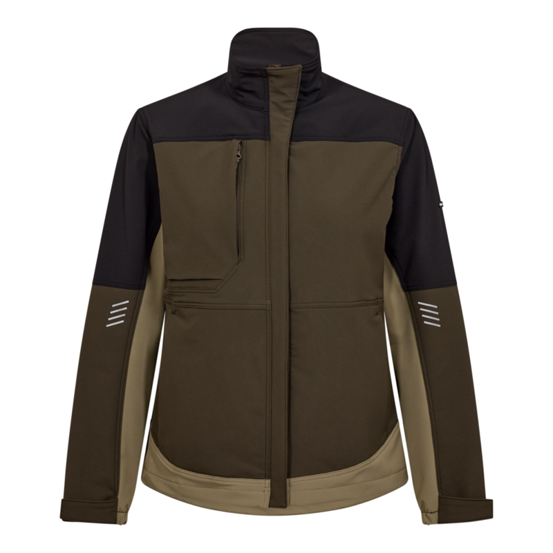 Arbejdsjakke Dame 1341 Forest green/sort, str. XS