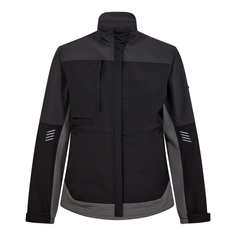 Arbejdsjakke Dame 1341 Sort/antrazitgrå, str. L