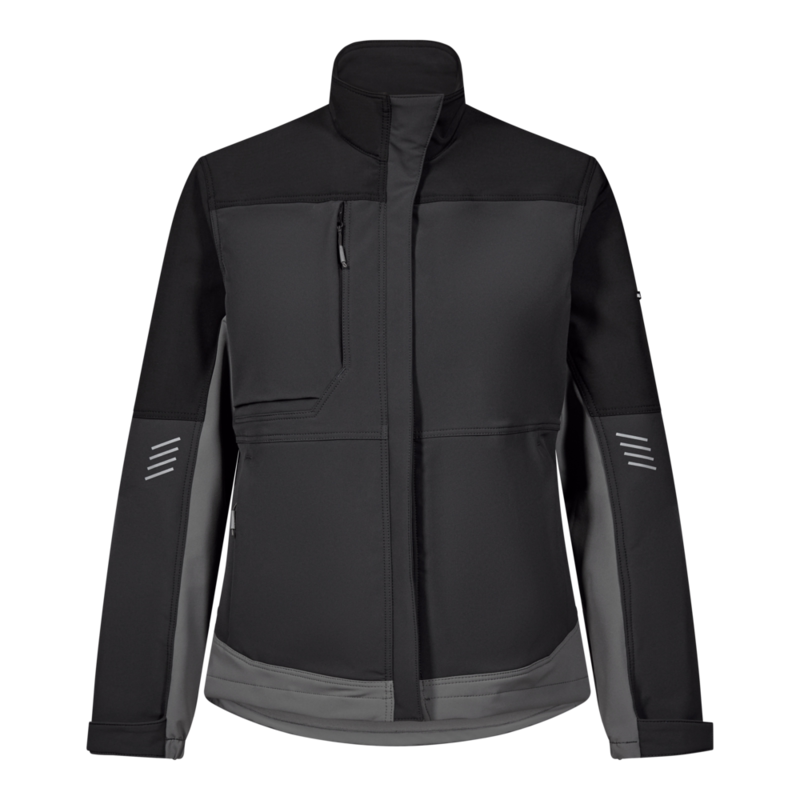 Arbejdsjakke Dame 1341 Antrazitgrå/sort, str. 2XL