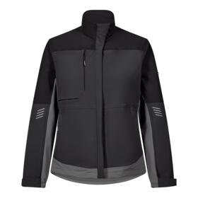 F. Engel - Arbejdsjakke Dame 1341 Antrazitgrå/sort