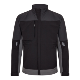 F. Engel - Arbejdsjakke 1337 Sort/antrazitgrå