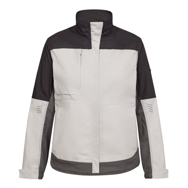 Arbejdsjakke Dame 1333 Hvid/antrazitgrå, str. L