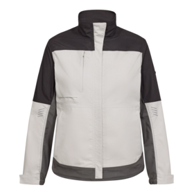 F. Engel - Arbejdsjakke Dame 1333 Hvid/antrazitgrå
