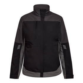 F. Engel - Arbejdsjakke Dame 1333 Sort/antrazitgrå