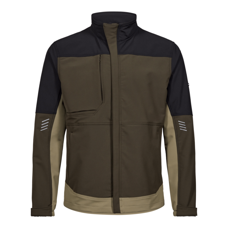 Arbejdsjakke 1337 Forest green/sort, str. XL