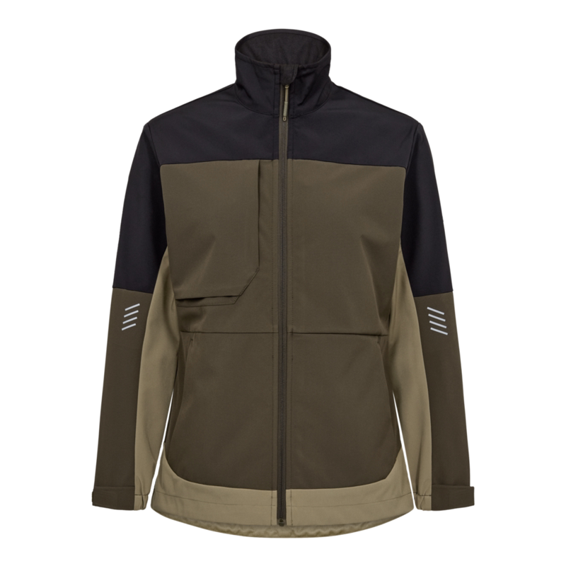 Softshelljakke Dame 1335 Forest green/sort, str. XS