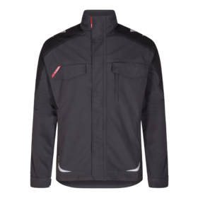 F. Engel - Arbejdsjakke 1810 Antrazitgrå/sort