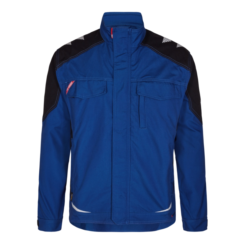 Arbejdsjakke 1810 Surfer blue/sort, str. M