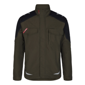 F. Engel - Arbejdsjakke 1810 Forest green/sort