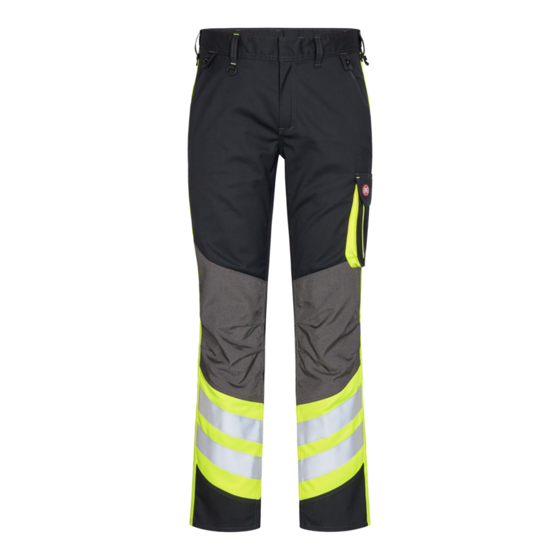 Cargobuks 2870 Sort/Hi-vis gul, str. 108