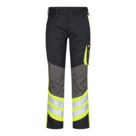 F. Engel - Cargobuks 2870 Sort/Hi-vis gul