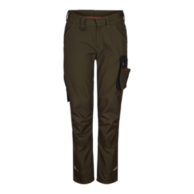 F. Engel - Servicebuks Dame 2815 Forest green/sort