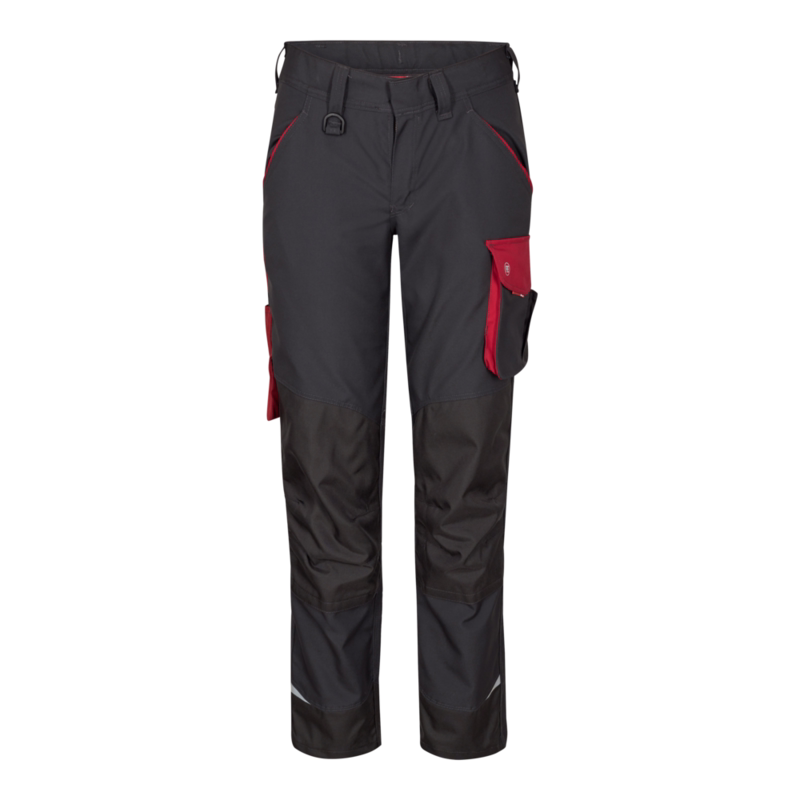 Servicebuks Dame 2815 Antrazitgrå/rød, str. 34